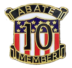 Members 10 Year Pin